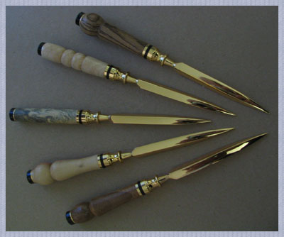 Ouvre-lettres en bois