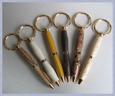 Porte-clefs en bois