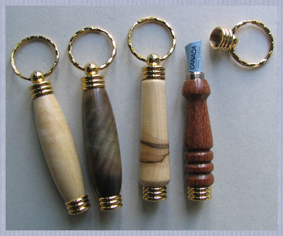 Porte-clefs en bois