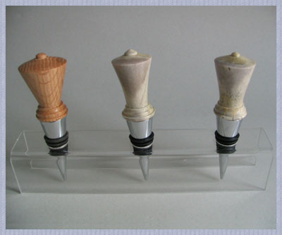 Bouchons en bois pour bouteilles de vin