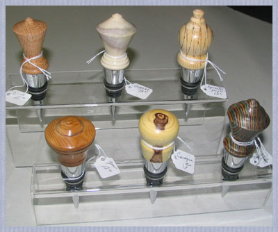 Bouchons en bois pour bouteilles de vin