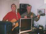 Georges et Tharsis en studio