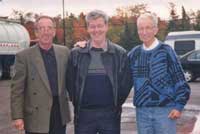 Départ pour l'enregistrement! Octobre 2002