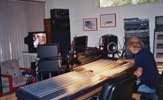 Denis Champoux dans son studio.